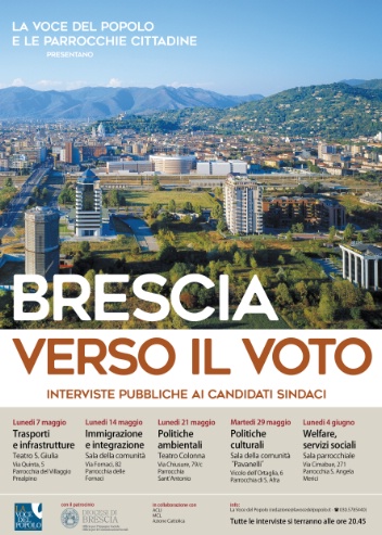 Brescia verso il voto - candidati a confronto